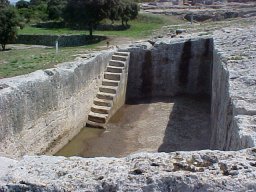 Cisterna romana. Olèrdola